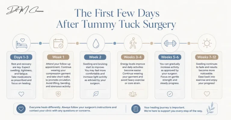 First Few Days After Tummy Tuck Surgery