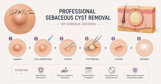 Cyst Removal Work