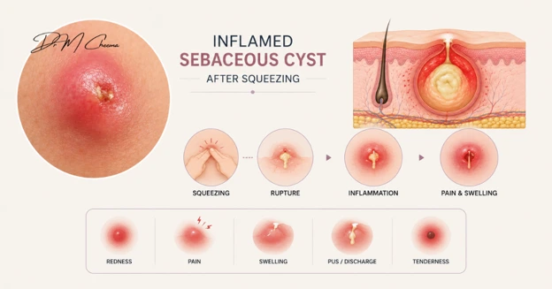Inflamed Cyst